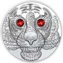Síla tygra - 22,42 g - stříbrná sběratelská mince