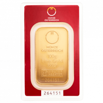 Münze Österreich 100g - Lingou de aur pentru investiții