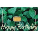 Happy Birthday, C. Hafner - 1g - golden ingot