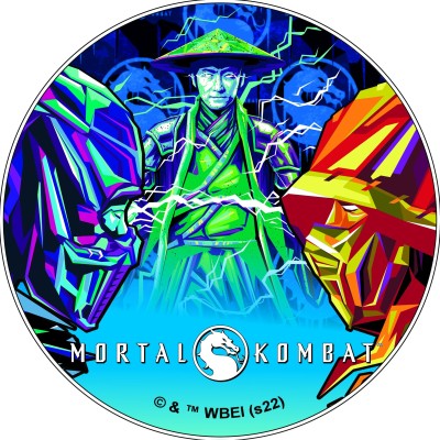 Mortal Combat - 2 Oz - Monedă de colecție din argint