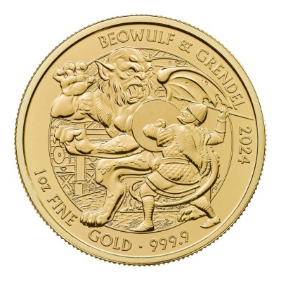 Mituri și legende - Beowulf - 1 Oz - Monedă de aur