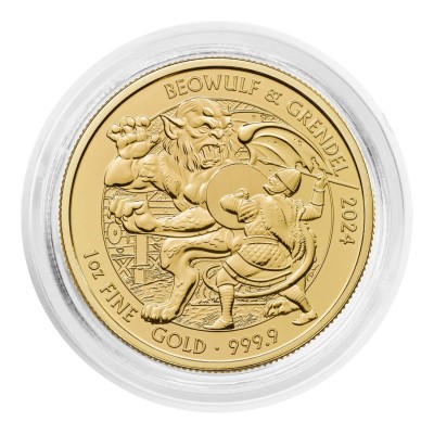 Mituri și legende - Beowulf - 1 Oz - Monedă de aur
