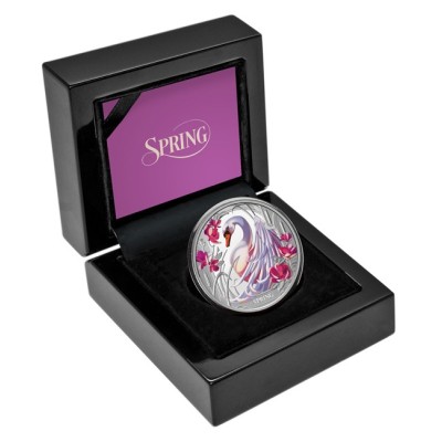 Swan - 1 Oz - Silver Collector Coin