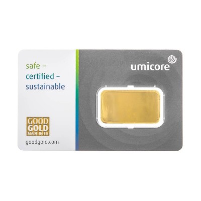 Umicore - 20g - lingou de aur pentru investiții
