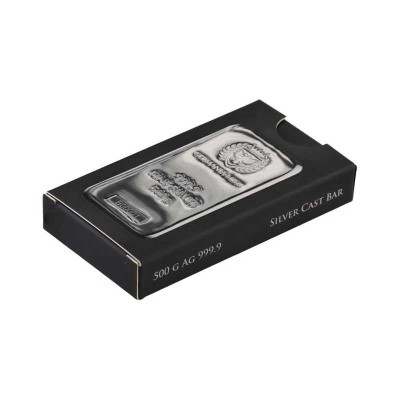 Germania Mint - 500g - lingou de argint pentru investiții