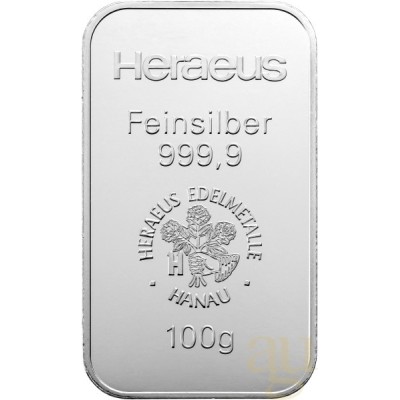 Argor-Heraeus 100 g - Lingouri de argint pentru investiții