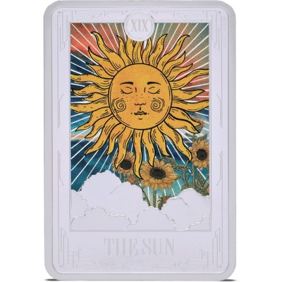 Tarot XIX: Soare - 1 Oz - Monedă de colecție din argint
