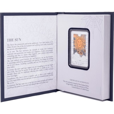 Tarot XIX: Soare - 1 Oz - Monedă de colecție din argint