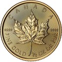 Maple Leaf (2025) - 1/2 Oz - Gold Investment Coin
