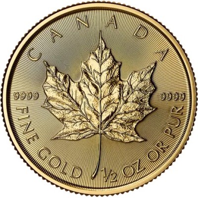 Maple Leaf (2025) - 1/2 Oz - Monedă de aur