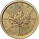 Maple Leaf (2025) - 1/4 Oz - monedă de investiții din aur