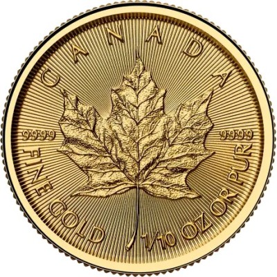 Maple Leaf (2025) - 1/10 Oz - monedă de investiții din aur