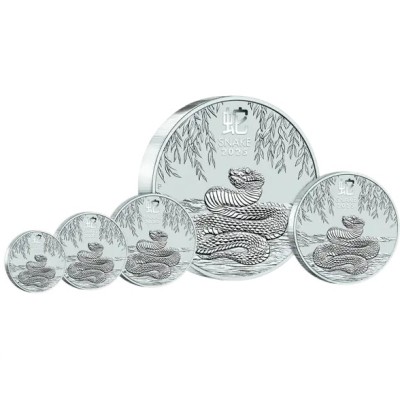 Lunar Snake (2025) - 1 Oz - Monedă de argint pentru investiții