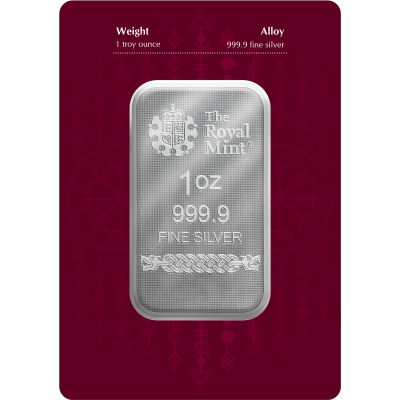 Zeii nordici - Odin - 1 Oz - lingou de argint pentru investiții