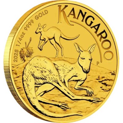 Cangur (2025) - 1/4 Oz - monedă de aur pentru investiții