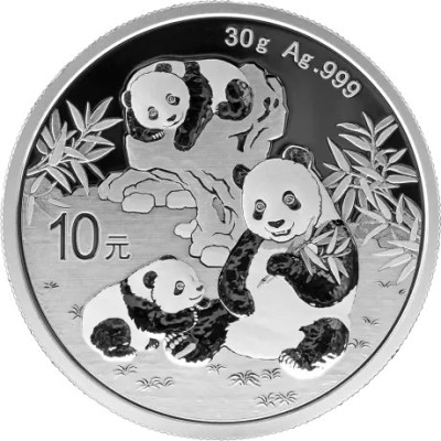 Panda (2025) - 30 g - monedă de investiții din argint