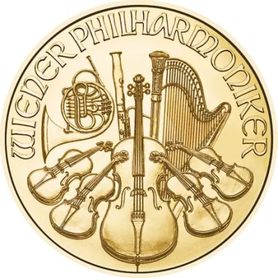 Wiener Philharmoniker (2025) - 1/4 Oz - monedă de investiții din aur