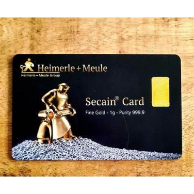 Heimerle + Meule - 1g - lingou de aur pentru investiții