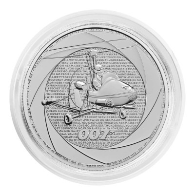Șase decenii de 007 (60´s) - James Bond - 1 Oz - Monedă de argint pentru investiții