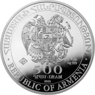 Arca lui Noe (2025) - 1 Oz - Monedă de argint pentru investiții