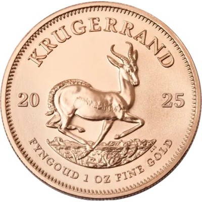Krugerrand (2025) - 1 Oz - monedă de aur pentru investiții