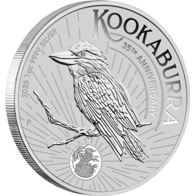 Kookaburra (2025) - 1 Oz - Monedă de argint pentru investiții