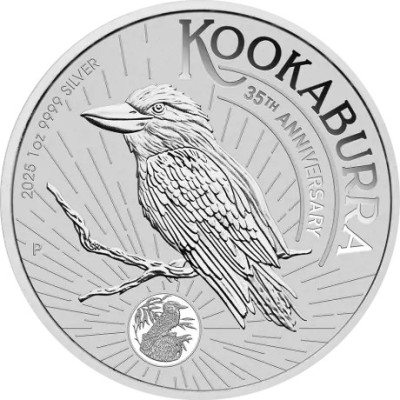 Kookaburra (2025) - 1 Oz - Monedă de argint pentru investiții