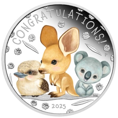 Nașterea unui copil (2025) - 1/2 Oz - Monedă cadou din argint