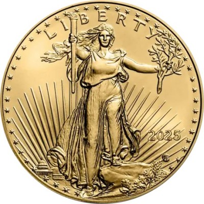 American Eagle (2025) - 1/2 Oz - Monedă de aur pentru investiții