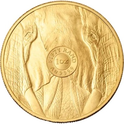 Elefant Big Five (2025) 1 Oz - monedă de investiții din aur