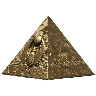 Piramidele din Giza - 6 Oz - monedă de colecție din argint tip proof (livrare 26.5.2025)