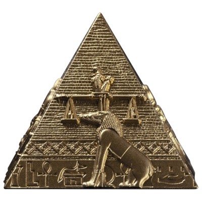 Piramidele din Giza - 6 Oz - monedă de colecție din argint tip proof (livrare 26.5.2025)