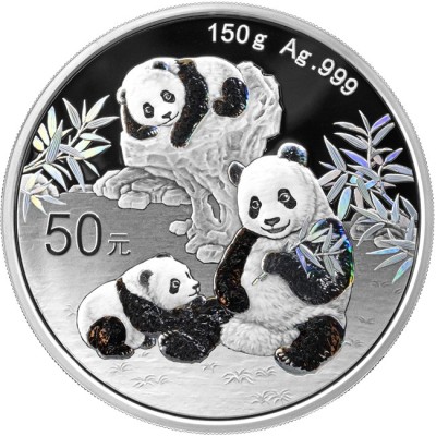 Panda (2025) - 150 g - monedă de colecție din argint proof