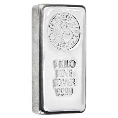 Perth Mint - 1 KG - lingou de argint pentru investiții