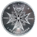 Crucea Malteză (2025) - 1 Oz - Monedă din argint pentru investiții