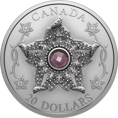 Williamson Diamond Brooch - 1 Oz - Monedă Proof din argint pentru investiții