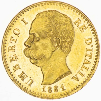 Italia 20 Lire - 6,45 g - Monedă din aur pentru investiții
