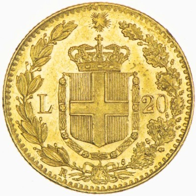 Italia 20 Lire - 6,45 g - Monedă din aur pentru investiții