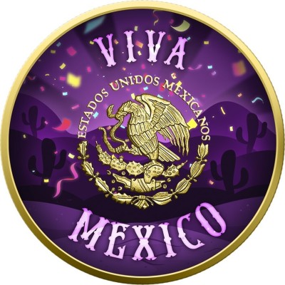 Mexic - Libertad 2024, Cinco de Mayo - Monedă de colecție din argint