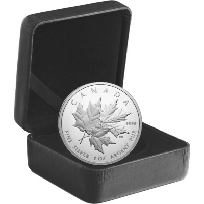 Triple Maple - 1 Oz - Monedă din argint pentru investiții (livrare 10.8.2025)