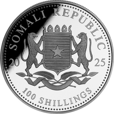 Leopard 2025 - 1 Oz - Silver Collector Coin
