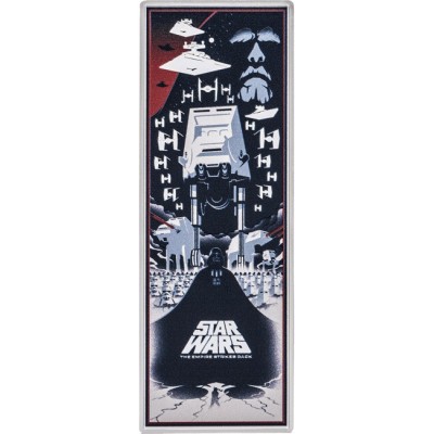 Star Wars: Imperiul lovește înapoi - 3 Oz - Monedă de colecție din argint