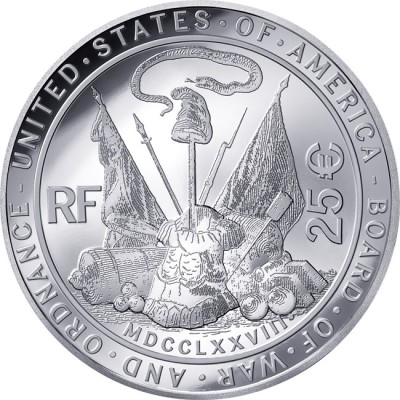 George Washington - 2 Oz - Monedă pentru colecție din argint