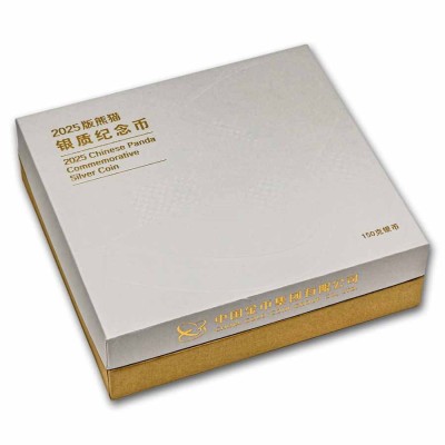 Panda (2025) - 150 g - monedă de colecție din argint proof