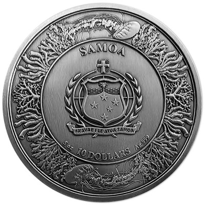 Atlantis - 5 Oz - Monedă de colecție din argint (livrare 30.6.2025)