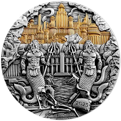 Atlantis - 5 Oz - Monedă de colecție din argint (livrare 30.6.2025)