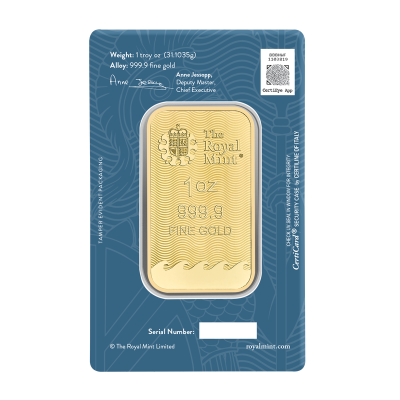 Britannia - 1 Oz - Lingou de aur