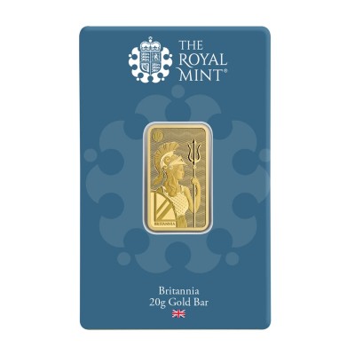 Britannia - 20g - lingouri de aur pentru investiții