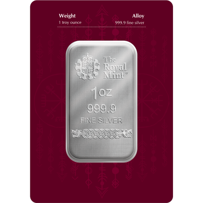 Norse Gods - Thor - 1 Oz - lingou de argint pentru investiții (livrare 1.7.2025)
