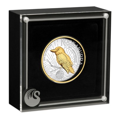 Kookaburra - 2 Oz Monedă de colecție din argint Proof